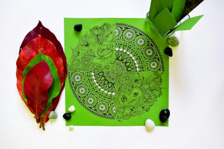 Kerstinspiratie met mandala motieven: voor een geruststellende sfeer